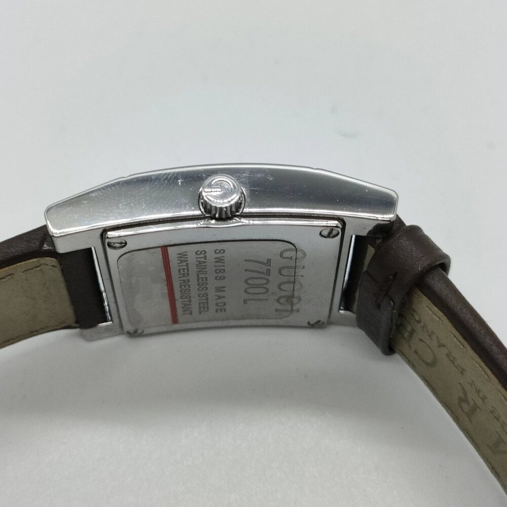 Gucci Watch 7700L 23mm Women's Whites X Browns 162-070225 - Picture 8 of 10